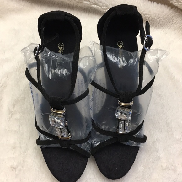 Fabulosity Wedge Sandal Heels  NWOT - Picture 2 of 7